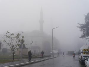 Edirne’de Yoğun Sis