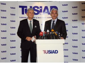 Bakan Volkan Bozkır, Tüsiad Yönetimiyle Bir Araya Geldi