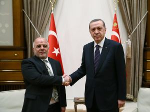 Cumhurbaşkanı Erdoğan, Irak Başbakanı Abadi’yi Kabul Etti