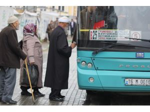 65 Yaş Üstünü Otobüsüne Almayana Ceza