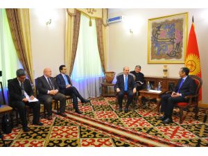 Kurtulmuş, Kırgız Cumhuriyeti Başbakanı Otorbayev İle Görüştü