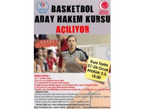 Basketbol Aday Hakem Kursu Başlıyor