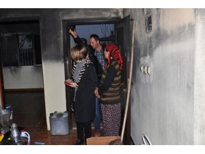 Evi Yanan Küçük Berivan’ın Ailesine Yardım Eli