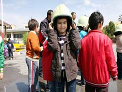 TULUĞHAN GÜNEŞ İTFAİYECİ OLDU