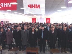 Mhp İhsaniye İlçe Başkanı Ender Çiçek Güven Tazeledi