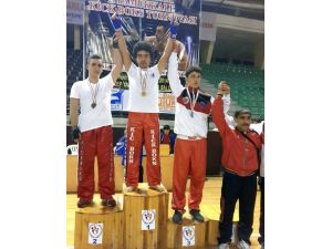 Kick Boks Turnuvasında Denizli Birinci Oldu