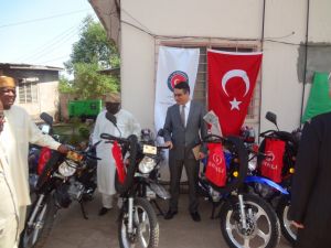 Benin Cumhuriyeti Tarım Hayvancılık Ve Balıkçılık Bakanlığı’na Ekipman Desteği