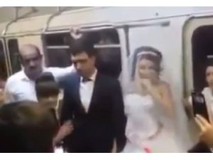 Gelin Ve Damat Düğünlerine Geç Kalınca...