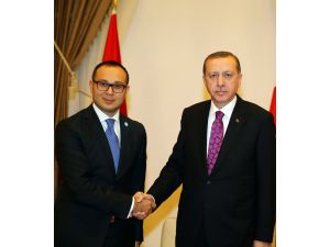 Türk Konseyi Genel Sekreteri Hasanov Cumhurbaşkanlığı Sarayı’nda