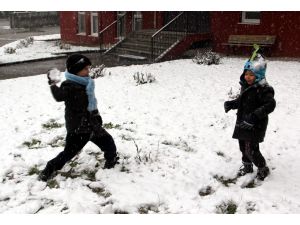 Karabük’te Kar Yağışı Etkisini Sürdürüyor