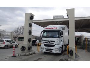Kapıkule Sınır Kapısı’na Yeni Dezenfeksiyon İstasyonu Kuruldu