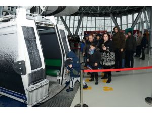 Yeni Teleferiğe ‘Kar’ Dopingi
