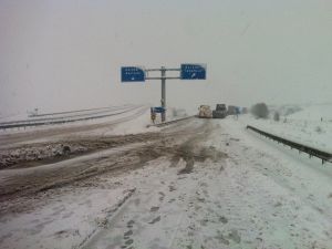 Karabük’te Kar Esareti Sürüyor