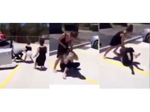 Kavgada Erkekleri Aratmadılar