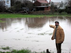 Söke’de Kisir Çayı Taştı