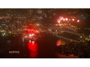 Avustralya Yeni Yıla Merhaba Dedi