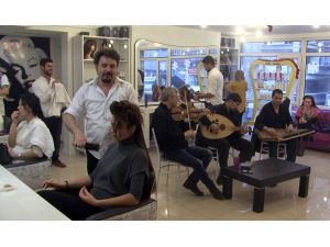 Yılbaşı Gecesine Bayanlar Fasıl Eşliğinde Hazırlandı