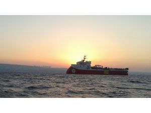 Barbaros Gazimağusa Açıklarına Demirledi