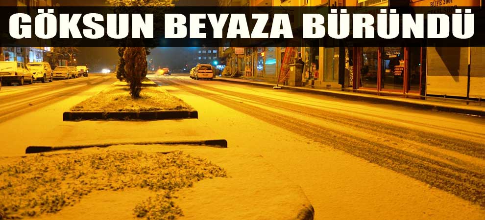 Göksun Beyaza Büründü