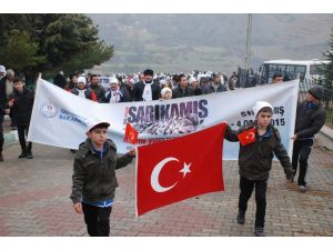 Tokat’ta Sarıkamış Şehitlerini Anma Yürüyüşü