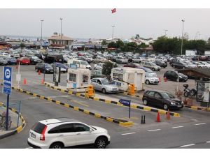 İspark Otoparklarında Yoğunluk
