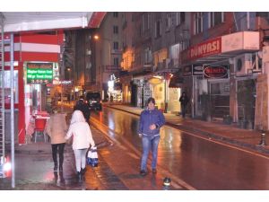 Balıkesirde Kar Yeniden Başladı