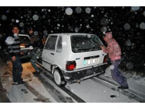 Muğla’da Kar Ve Tipi Etkili Oluyor