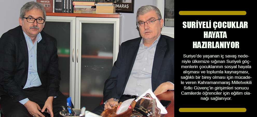 Suriyeli Çocuklar Hayata Hazırlanıyor