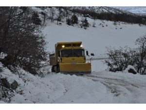 Tunceli’de Karla Mücadele Çalışması
