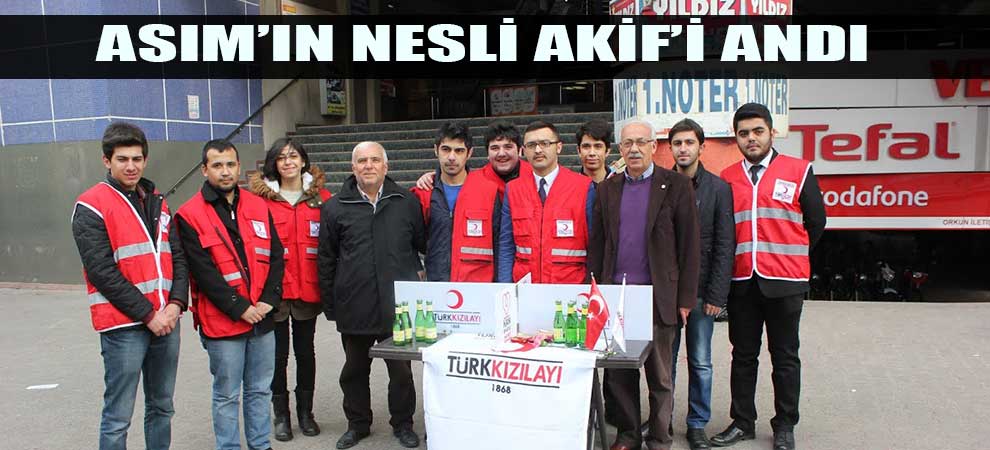 Asım’ın Nesli Akif’i Andı
