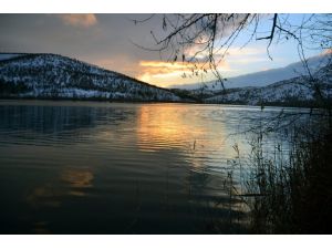 Beyaza Bürünen Eymür Gölü Nefes Kesti