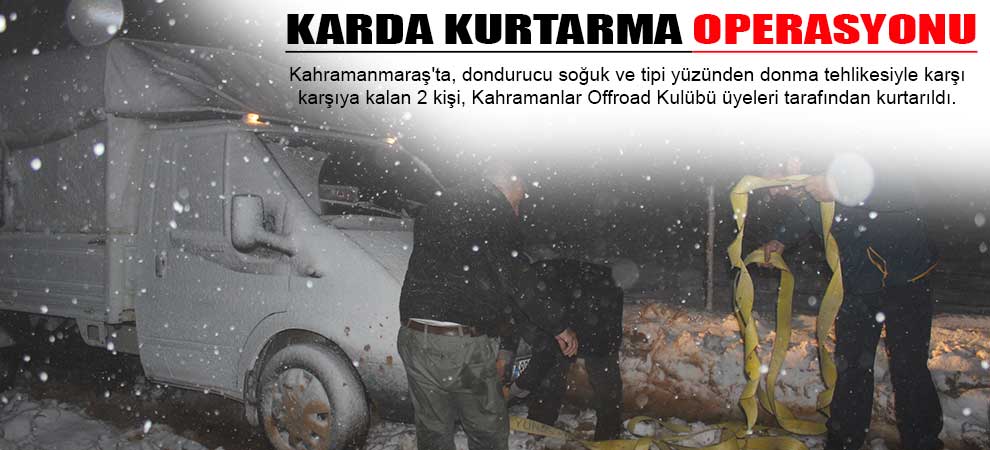 Karda Kurtarma Operasyonu