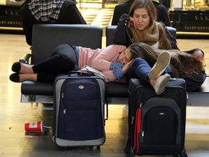 Hava Trafiği Aksayınca Böyle Oldu