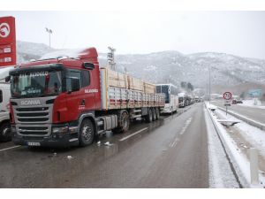 Tokat-sivas Karayolu Ulaşıma Kapandı