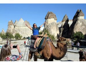 Kapadokya Bölgesini 2014 Yılında 2 Milyon 852 Bin Turist Gezdi