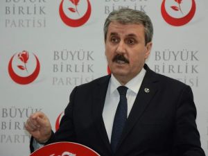 Bbp Genel Başkanı Destici: “Anayasa Mahkemesi İktidarı Rahatlatmıştır’