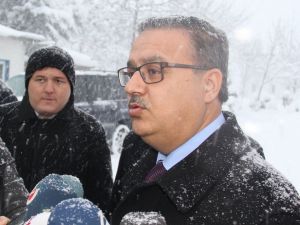Düzce Valisi Bolu Dağındaki Çalışmaları İnceledi