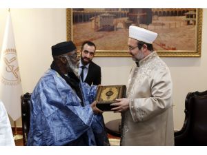 Fildişi Sahili Yüksek İslam Konseyi’nden Diyanet’e Ziyaret