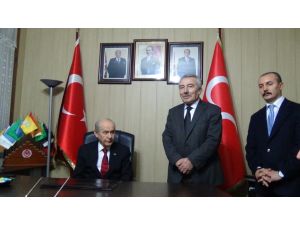 Mhp Lideri Bahçeli Osmaniye’de