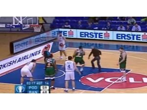 Banvit’in Avrupa Maçında Saha Karıştı