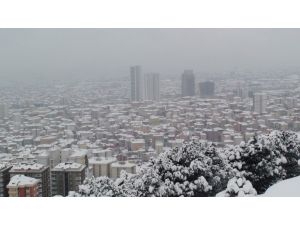 İstanbul’dan Seyrine Doyulmaz Kar Manzaraları