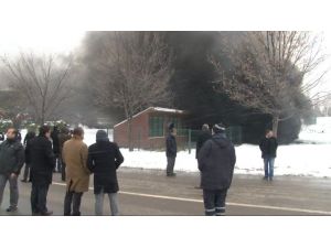 Meclis’te Yangın Paniği