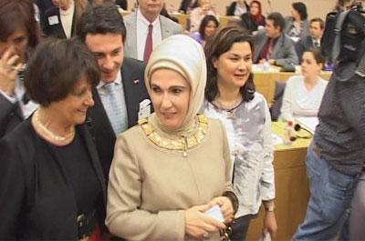 Emine Erdoğan Brükselde 