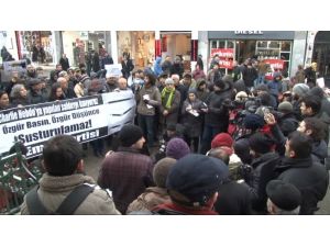 Fransa Başkonsolosluğu Önünde Gösteri
