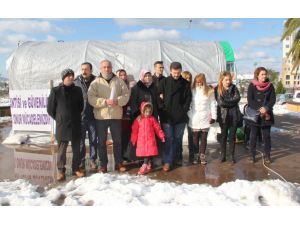 Taşeron İşçilerinin Eylemine Ailelerinden Destek Geldi