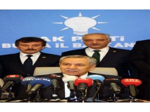 Arınç’tan Teröre Karşı Ortak Mücadele Vurgusu