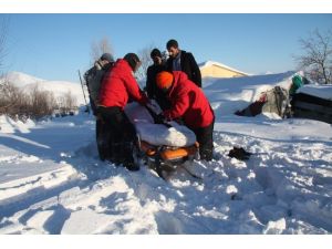 Hastalar Kar Motoru İle Kurtarılıyor