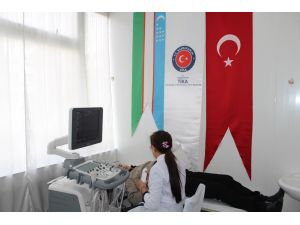 Özbekistan Andican Devlet Tıp Enstitüsü’ne Cihaz Desteği