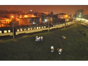 İzban Yanlış Raya Girdi Yolcular Mahsur Kaldı