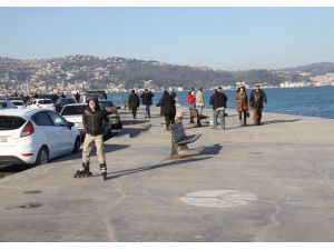 İstanbul’da Güneş Yüzünü Gösterdi